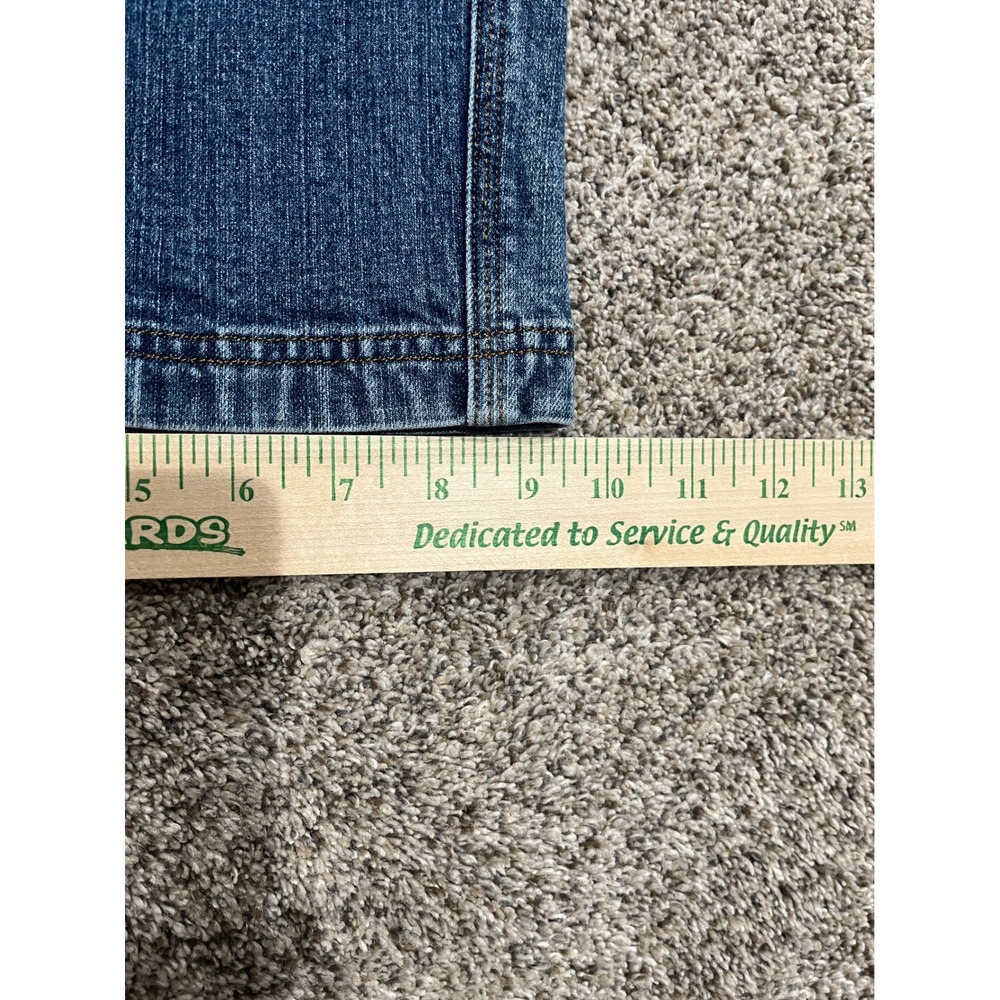 Duluth Trading Co Ballroom Flex Jeans Mens 46x30 Relaxed Fit Medium Wash Blue - Picture 8 of 10